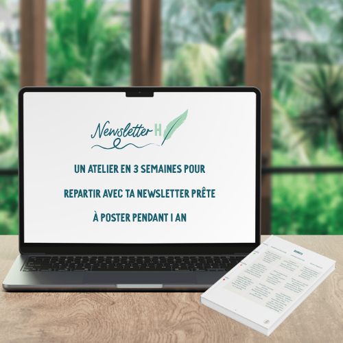 Atelier Newsletter formation pour les hébergements touristiques